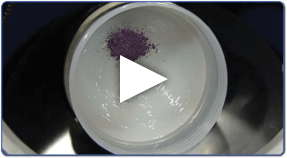 SynergyMixer® Mixing Purple Powder