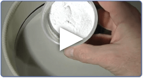 SynergyMixer® Mixing White Powder